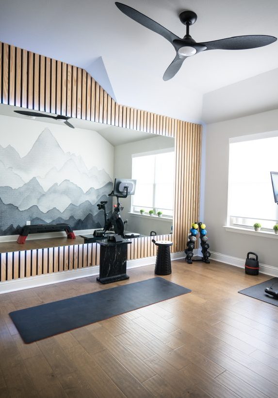 Slat Wall- Stained